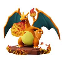 Figurines en résine de la série Pokémon : Pikachu, Psyduck, Bulbasaur – Statues mignonnes et amusantes inspirées de l'anime