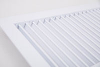 Système de ventilation du climatiseur grille de déviation simple en aluminium pour cvc