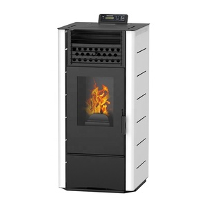 CS12 13KW di vendita calda acciaio laminato <span class=keywords><strong>a</strong></span> freddo biomassa legno <span class=keywords><strong>a</strong></span> <span class=keywords><strong>Pellet</strong></span> stufa senza fumo ecologista camino interno telecomando in vendita - Product Image 3