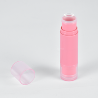 Flacon vide multifonctionnel à double compartiment en plastique pour baume à lèvres et fond de teint en stick, pour l'emballage de produits de soin personnel
