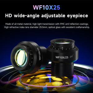 メカニック 6560T-B11 6.5-60倍拡大ステレオ三眼顕微鏡、マザーボードのはんだ付け修理用調整可能な接眼レンズ付き - Product Image 3