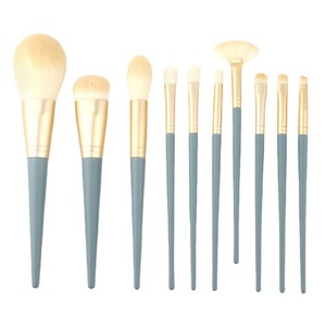 Ensemble <span class=keywords><strong>de</strong></span> 5 pinceaux <span class=keywords><strong>de</strong></span> maquillage pour le visage Blue Bridge, pinceaux pour poudre libre, fard à paupières, <span class=keywords><strong>fond</strong></span> <span class=keywords><strong>de</strong></span> <span class=keywords><strong>teint</strong></span>, super doux, ensemble complet en boîte - Product Image 1