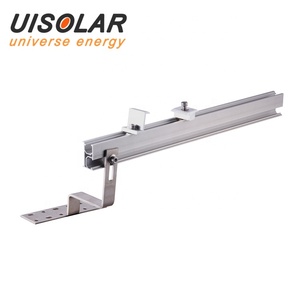 Crochets de fixation pour tuiles d'<span class=keywords><strong>ardoise</strong></span> UISOLAR à <span class=keywords><strong>prix</strong></span> d'usine, support de fixation pour panneaux photovoltaïques pour système de montage solaire sur toiture - Product Image 5