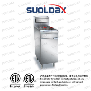 ETL phê duyệt suoldax nhà hàng thương mại 25L gas <span class=keywords><strong>Fryer</strong></span> chất béo, khoai tây chiên sâu <span class=keywords><strong>Fryer</strong></span> máy (HFRF-120B) - Product Image 3