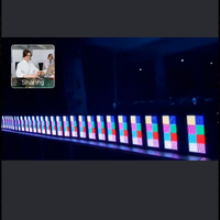 Panel LED Estroboscópico RGB 3en1 de Alta Luminosidad M-720 280W, Efecto de Destello Dinámico DMX512, Luz de Escenario para DJ y Clubes