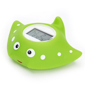 Jouets de <span class=keywords><strong>bain</strong></span> flottants thermomètre numérique d'eau de <span class=keywords><strong>bain</strong></span> de piscine en forme de <span class=keywords><strong>poisson</strong></span> avec affichage de l'heure - Product Image 4