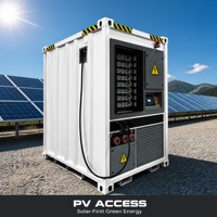 Estación de Carga Móvil para Almacenamiento de Energía 200kW 436kWh IP54, Optimización de Pico y Relleno de Pico, Lista para PV, Refrigeración Líquida, Cargador Rápido para Vehículos Eléctricos