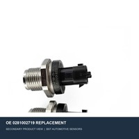 Sensor Tekanan Bahan Bakar Common Rail Baru BST 0281002719 ABS untuk Penggantian Mesin Truk Komersial Kendaraan Diesel Eropa