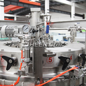 SHEENSTAR automatica completa di birra gassata in alluminio lattina per la lavorazione della macchina per il riempimento di inscatolamento liquido linea di tenuta impianto - Product Image 5