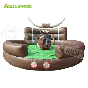 Offre Spéciale : Machine de Combat de Taureau Gonflable Personnalisée pour Parc d'Attractions avec Taureau de Rodeo et Matelas Gonflable à Vendre - Product Image 4