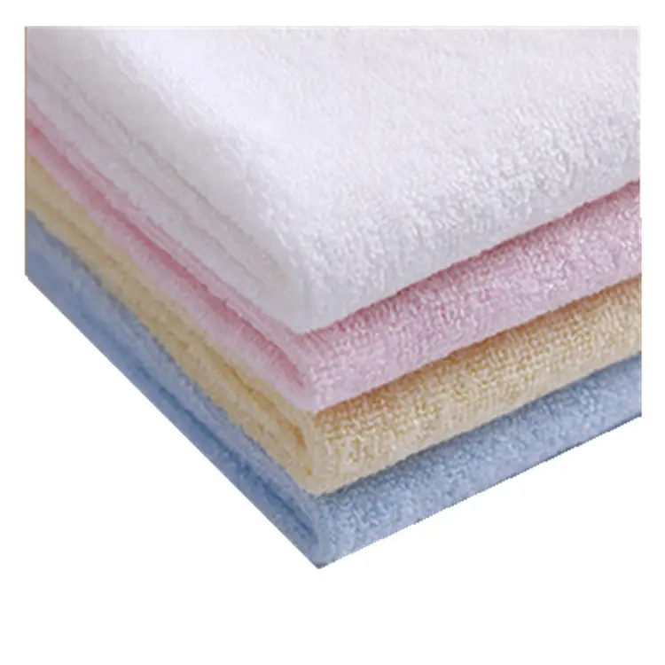 Weft knitted single sided Bamboo fiber towel fabric absorbent fabric in stock organic Bamboo Textile