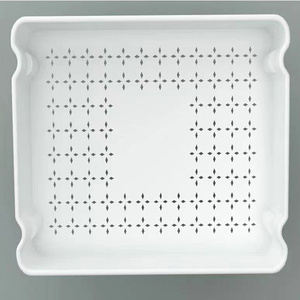 Nuevo Organizador de Almacenamiento de Plástico Cuadrado de Diseño Moderno para Alimentos, Verduras, Cocina, Baño, Sala de Estar, Cesta de Almacenamiento de Artículos Diversos de 4 Niveles - Product Image 6