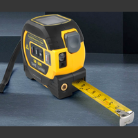 TIANLIAN Télémètre laser 3-en-1 5m/16ft avec écran LCD, étanche IP54, verrouillage automatique