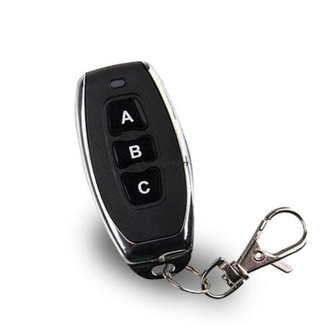 Three-button wireless remote control ABC remote control 315M/433M RF transmitter
