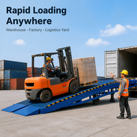Rampe de chargement de quai de type conteneur, exportée, à bon prix, avec un excellent service après-vente