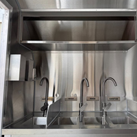 Camion de restauration entièrement équipé avec cuisine complète, petite remorque alimentaire, restaurant mobile commercial pour les services de traiteur