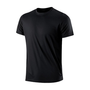Camiseta Deportiva para Hombre al por Mayor, de Secado Rápido, Ligera, Tejido de Poliéster, Diseño Liso para Impresión - Product Image 3