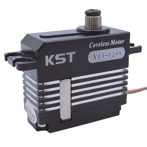 NUEVO <span class=keywords><strong>Servo</strong></span> HV sin Núcleo X15-1208 KST para Helicópteros y Barcos <span class=keywords><strong>RC</strong></span>, 13.5Kgf.cm de Alto Torque, <span class=keywords><strong>Servo</strong></span> Cíclico de 0.07s, Material Metálico - Product Image 1
