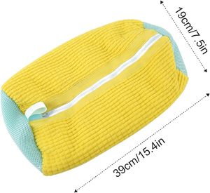 Sac de lavage de chaussures en maille portable pour voyage, résistant aux déchirures, sac de lavage de chaussures pour machine à laver - Product Image 2