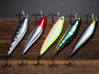 Vente chaude Taille Personnalisée PVC Leurres De Pêche En Eau Salée Kit Topwater Swimbait Truite Bar Perche pour Surf Rivière Tsurinoya Leurre De Pêche