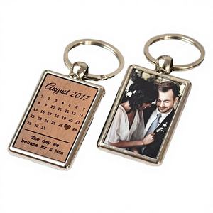 Mini Vintage Cartoon Tourist Souvenir Zinc Alloy Sneaker Keychain Blanks for Letterpress Printing - Product Image 3