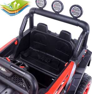 2 sièges, voiture électrique tout terrain en plastique/EVA, 12v, 7ah, pour enfants, nouveauté 2022, promotion - Product Image 4