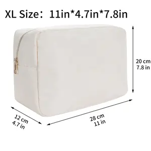 Stock Large Makeup Bags 4 Pcs Sets Travel Cosmetic Bags For Girls