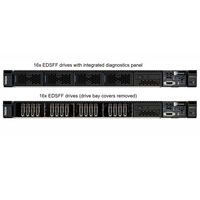 Serveur en rack Lenovo ThinkSystem SR630 V2 1U, serveur d'entreprise haute performance à double socket pour centre de données, cloud et virtualisation