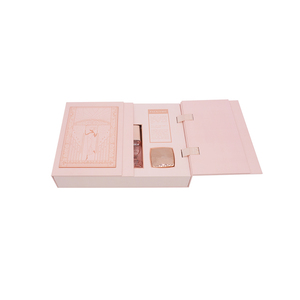 New design Open can be automatically raised cosmetic packaging cardboard paper box for skin <span class=keywords><strong>care</strong></span> products set packaging - Product Image 1