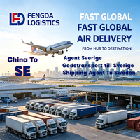 Services de logistique aérienne et de fret pour la Suède, Stockholm, aéroport de Bromma, livraison porte-à-porte, transitaire rapide pour importateurs