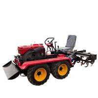 Penjualan Langsung Pabrik 25 Mini Traktor Roda Kecil untuk Kebun, Penggarap yang Dapat Disesuaikan, Harga Spesial
