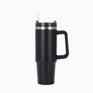 Stocked Classic Outdoor Use Rounded Design Stainless Steel Insulated Water Bottle <strong>with</strong> Straw Lid and Handle for <strong>Dogs</strong> - Product Image 4