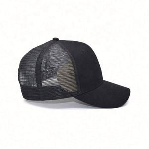 High Quality Custom Embroidery Baseball Cap Printing Streetwear Cotton Trucker Cap Golf Foam Mesh Trucker <b>Hat</b> - Product Image 3