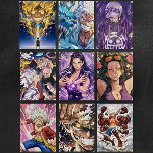 Caja Misteriosa de <span class=keywords><strong>Figuras</strong></span> de Acción de Luffy, Cartas Coleccionables y Pósteres de <span class=keywords><strong>Anime</strong></span> de One Piece, <span class=keywords><strong>Venta</strong></span> al Por Mayor para Tiendas de Juguetes Otaku - Product Image 1