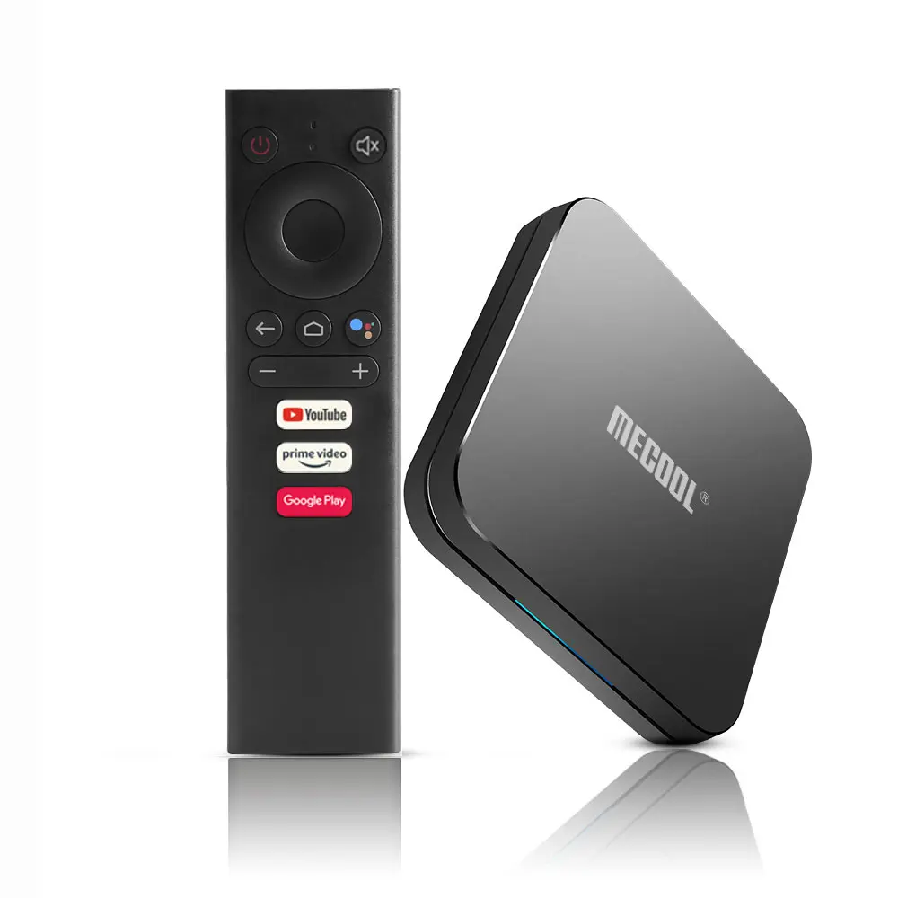 Hot Selling Mecool Km9 Pro Set Top Box Dual-Band Wifi Android TV BOX With Voice Control
