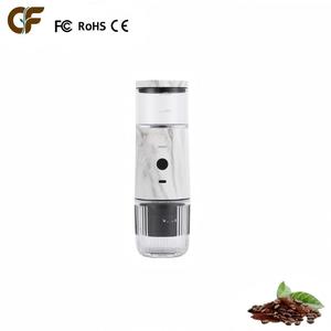 Machine à café expresso portable électrique rechargeable à capsules, auto-chauffante, manuelle, idéale pour le camping - Product Image 1
