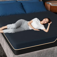 Matelas en mousse à mémoire de forme de luxe pour hôtel, densité élevée, fermeté moyenne, tailles Queen, King, Full, enroulable dans une boîte