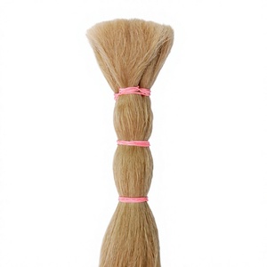 Bonlay Mèches de cheveux indiens Remy vierges colorées en vrac 100g, tissage décoloré - Product Image 1