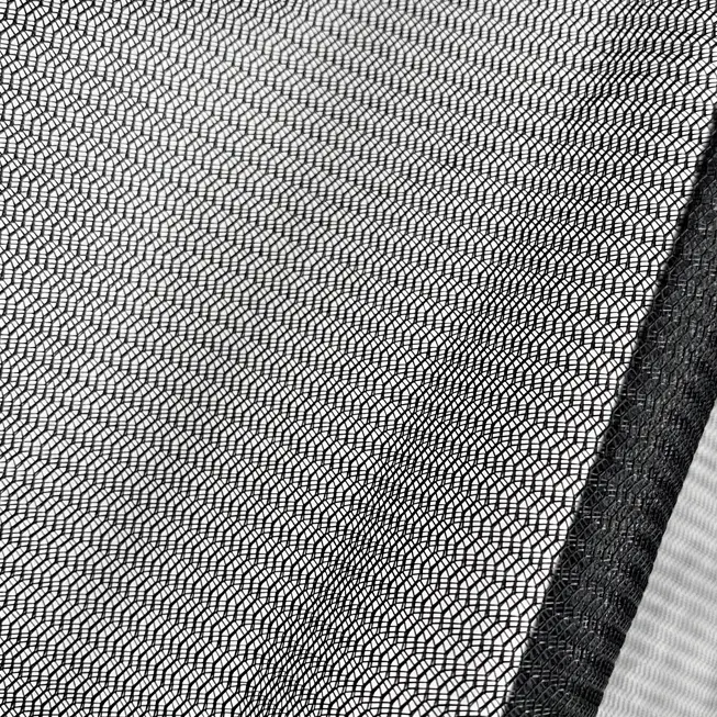 Chiều Rộng 155 Cm Polyester Sóng Đồng Bằng Lọc Net Vải Đan Dây Quần Lưới Dệt Kim Vải Cho Giặt Túi Muỗi Lưới