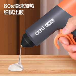 Pistola de pegamento de fusión en caliente Deli HT2020A, pistola térmica eléctrica hecha a mano, tira de pegamento para el hogar para niños, pegamento de fusión en caliente - Product Image 2