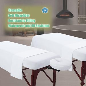 Toalla de Belleza para Masajes, de Microfibra Resistente, con Diseño a Cuadros, para Salón de Belleza - Product Image 2