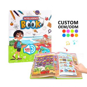Zhorya Montessori Audiolibro y Libro Electrónico de Aprendizaje Temprano, Libro de Actividades Silencioso para Niños Preescolares, Juguetes Educativos para Niños - Product Image 1