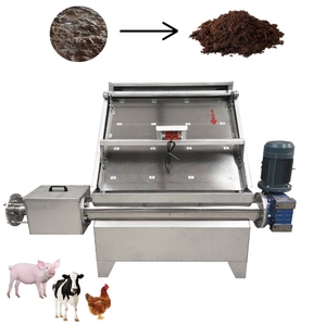 Slope Screen Roller Solid-Liquid Solid Liquid Fertilizer Dry Wet <b>Waste</b> Oil and Sludge Separator for Farm - Product Image 1