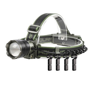 ไฟหน้า LED สำหรับทำเหมืองไฟเลเซอร์สีขาว<span class=keywords><strong>1000</strong></span>ลูเมน21700ซูม USB ไฟฉายคาดศีรษะพร้อมคลิป - Product Image 1