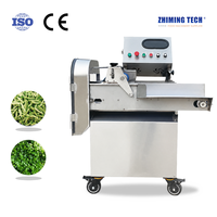 Automatische commerciële fruit- en groentesnijmachine met motor & motorblok, multifunctionele snijmachine voor voedselverwerkingsbedrijven