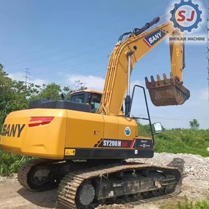 Excavadora de cadenas Sany Sy200H de marca china, nueva y económica, excavadora de 20 toneladas SANY 200CPro Sy365h Sy375h Sy465h Sy485h - Product Image 1