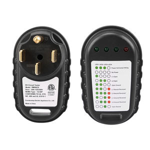 Probador de pedestal de potencia RV 50 Amp, Analizador de circuito RV 125V/250V, probador de receptáculo NEMA 14-50P para remolques de viaje - Product Image 4