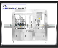 Machine de remplissage automatique de canettes de bière HGMC pour brasserie artisanale, ligne de mise en conserve à contre-pression avec sertisseuse pour sodas gazeux