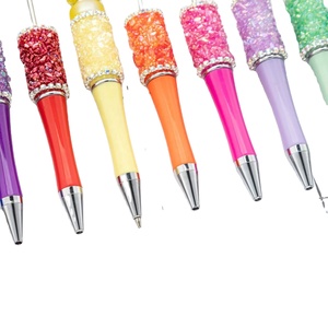 DIY Crystal Beaded Pens for Girls - <b>Creative</b> Craft Plastic Beaded Pens - Cute Promotional <b>Gift</b> Ideas - Product Image 4