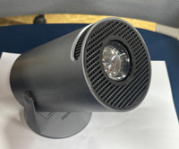 Projecteur portable sans fil HY300mini HD 1080P avec lampe LED intégrée, contraste 3000:1, pour cinéma maison et mise en miroir d'écran